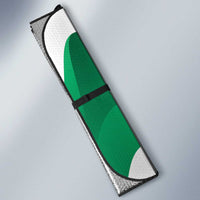 Nigeria Independence Day Auto Sun Shade Unity and Faith Peace and Progress - Wonder Print Shop