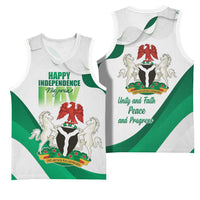Personalized Nigeria Independence Day Basketball Jersey Unity and Faith Peace and Progress - Wonder Print Shop