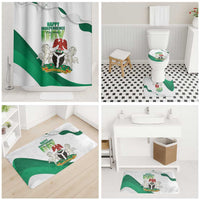 Nigeria Independence Day Bathroom Set Unity and Faith Peace and Progress - Wonder Print Shop