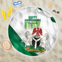 Nigeria Independence Day Beach Blanket Unity and Faith Peace and Progress - Wonder Print Shop