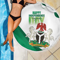 Nigeria Independence Day Beach Blanket Unity and Faith Peace and Progress - Wonder Print Shop