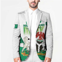 Personalized Nigeria Independence Day Blazer Unity and Faith Peace and Progress - Wonder Print Shop