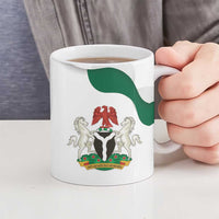 Personalized Nigeria Independence Day Ceramic Mug Unity and Faith Peace and Progress - Wonder Print Shop