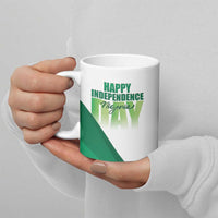 Personalized Nigeria Independence Day Ceramic Mug Unity and Faith Peace and Progress - Wonder Print Shop