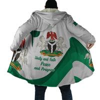 Personalized Nigeria Independence Day Cloak Unity and Faith Peace and Progress - Wonder Print Shop
