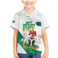Personalized Nigeria Independence Day Family Matching Mermaid Dress and Hawaiian Shirt Unity and Faith Peace and Progress - Wonder Print Shop