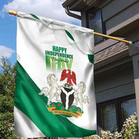 Nigeria Independence Day Garden Flag Unity and Faith Peace and Progress - Wonder Print Shop