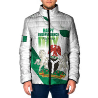 Personalized Nigeria Independence Day Padded Jacket Unity and Faith Peace and Progress - Wonder Print Shop