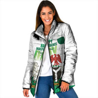 Personalized Nigeria Independence Day Padded Jacket Unity and Faith Peace and Progress - Wonder Print Shop