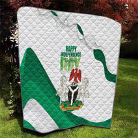 Nigeria Independence Day Quilt Unity and Faith Peace and Progress - Wonder Print Shop