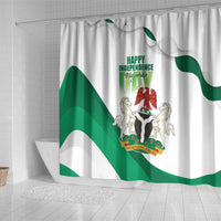 Nigeria Independence Day Shower Curtain Unity and Faith Peace and Progress - Wonder Print Shop