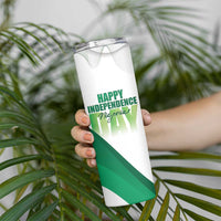 Personalized Nigeria Independence Day Skinny Tumbler Unity and Faith Peace and Progress - Wonder Print Shop