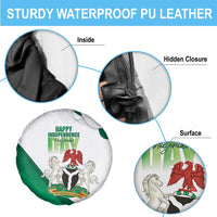 Nigeria Independence Day Spare Tire Cover Unity and Faith Peace and Progress - Wonder Print Shop