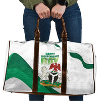 Nigeria Independence Day Travel Bag Unity and Faith Peace and Progress - Wonder Print Shop