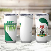 Personalized Nigeria Independence Day Tumbler Cup Unity and Faith Peace and Progress - Wonder Print Shop