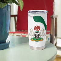 Personalized Nigeria Independence Day Tumbler Cup Unity and Faith Peace and Progress - Wonder Print Shop