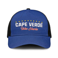 Cape Verde Football Baseball Net Cap Go Champions Blue Sharks - Wonder Print Shop