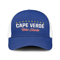 Cape Verde Football Baseball Net Cap Go Champions Blue Sharks - Wonder Print Shop