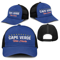 Cape Verde Football Baseball Net Cap Go Champions Blue Sharks - Wonder Print Shop