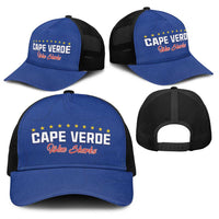 Cape Verde Football Baseball Net Cap Go Champions Blue Sharks - Wonder Print Shop
