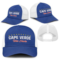 Cape Verde Football Baseball Net Cap Go Champions Blue Sharks - Wonder Print Shop