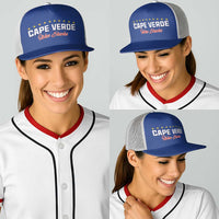 Cape Verde Football Baseball Net Cap Go Champions Blue Sharks - Wonder Print Shop