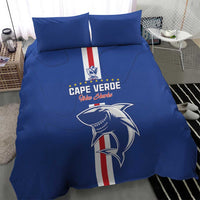 Cape Verde Football Bedding Set Go Champions Blue Sharks - Wonder Print Shop