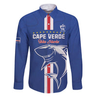 Custom Cape Verde Football Family Matching Puletasi and Hawaiian Shirt Go Champions Blue Sharks - Wonder Print Shop