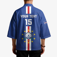 Custom Cape Verde Football Kimono Go Champions Blue Sharks - Wonder Print Shop