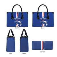 Cape Verde Football Leather Bag Go Champions Blue Sharks - Wonder Print Shop
