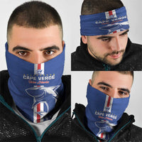 Cape Verde Football Neck Gaiter Go Champions Blue Sharks - Wonder Print Shop