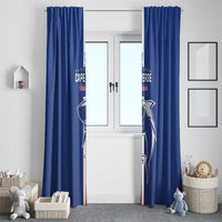 Cape Verde Football Window Curtain Go Champions Blue Sharks - Wonder Print Shop