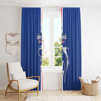 Cape Verde Football Window Curtain Go Champions Blue Sharks - Wonder Print Shop
