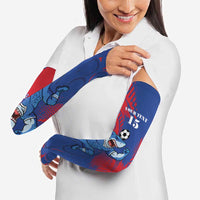 Custom Cape Verde Football Arm Sleeves One Team One Victory - Wonder Print Shop