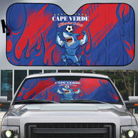 Cape Verde Football Auto Sun Shade One Team One Victory - Wonder Print Shop