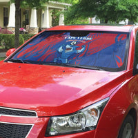 Cape Verde Football Auto Sun Shade One Team One Victory - Wonder Print Shop