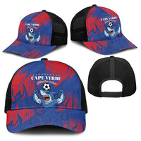 Cape Verde Football Baseball Net Cap One Team One Victory - Wonder Print Shop