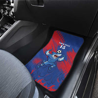 Custom Cape Verde Football Car Mats One Team One Victory - Wonder Print Shop