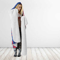 Cape Verde Football Hooded Blanket One Team One Victory - Wonder Print Shop