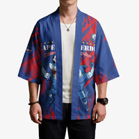 Custom Cape Verde Football Kimono One Team One Victory - Wonder Print Shop