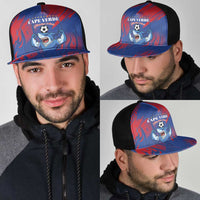 Cape Verde Football Mesh Trucker Cap One Team One Victory - Wonder Print Shop