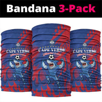 Cape Verde Football Neck Gaiter One Team One Victory - Wonder Print Shop