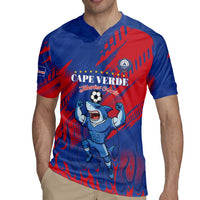 Custom Cape Verde Football Rugby Jersey One Team One Victory - Wonder Print Shop