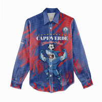 Custom Cape Verde Football Women Casual Shirt One Team One Victory - Wonder Print Shop