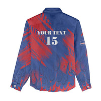 Custom Cape Verde Football Women Casual Shirt One Team One Victory - Wonder Print Shop