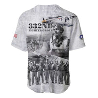 Red Tails Aviators Baseball Jersey WWII Heroes Tribute Retro Style - Wonder Print Shop