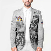 Red Tails Aviators Blazer WWII Heroes Tribute Retro Style - Wonder Print Shop