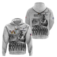 Red Tails Aviators Hoodie WWII Heroes Tribute Retro Style - Wonder Print Shop