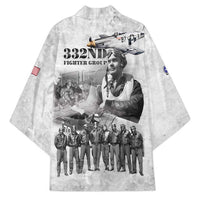 Red Tails Aviators Kimono WWII Heroes Tribute Retro Style - Wonder Print Shop