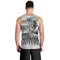 Red Tails Aviators Men Tank Top WWII Heroes Tribute Retro Style - Wonder Print Shop
